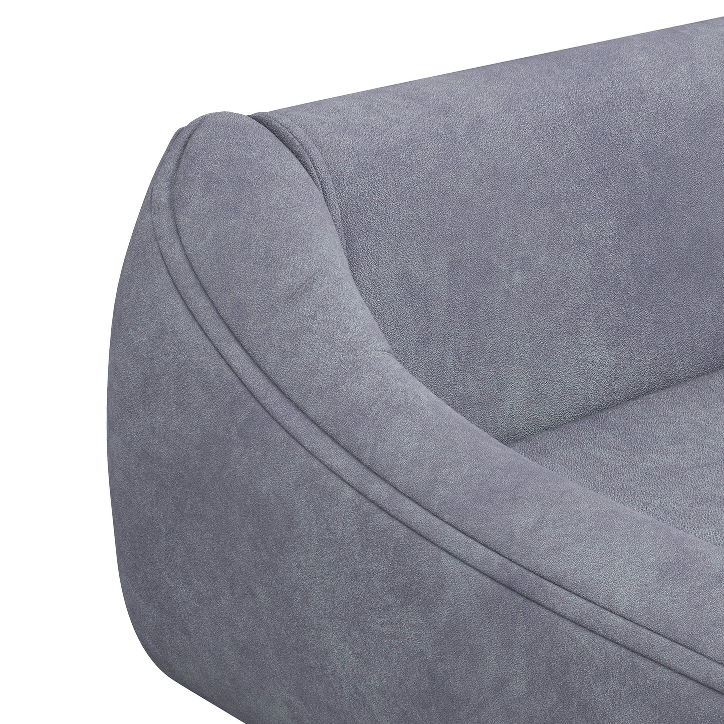 Huisdierbankje – Kattenbank – Hondenbed – Dierenbank – Slaapbank – Scandinavisch Design – Afneembaar Kussen – Velours Stof – Houten Poten – 102x58,5x42,5 cm – Grijs