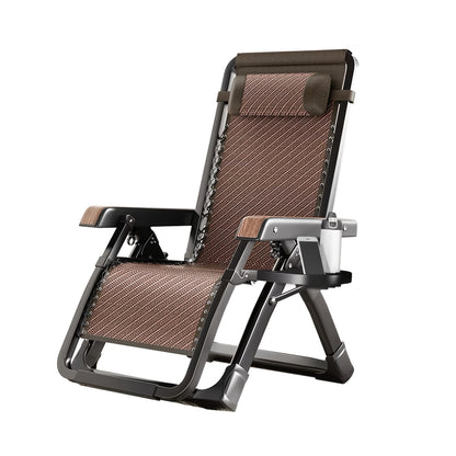 Relaxstoel – Ligstoel – Fauteuil – Schommelstoel – Inklapbaar – Verstelbare Rugleuning tot 170° – Draagvermogen 300 kg