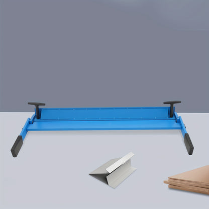 Handmatige Metaalbuigmachine – Metaalbuiger – Plaatbuiger – Buigmachine – Metaalbender – Blauw – Instelbare Buighoek 0-120° – 630 mm Werkbreedte – Q235 Koolstofstaal – Veilig Afgeronde Randen