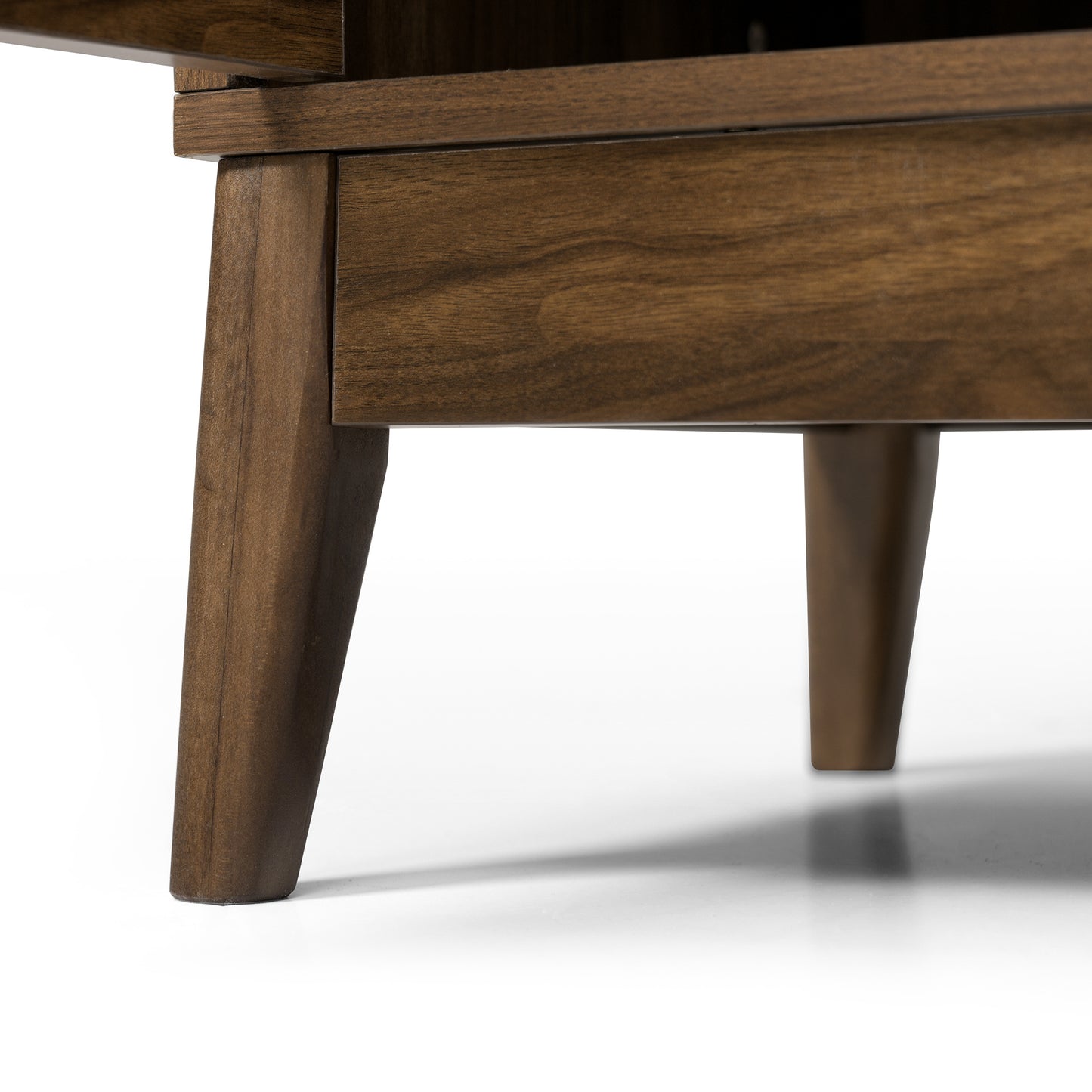 Dressoir – Sideboard – Buffetkast – Opbergkast – Kast – Eikenhout Met Marmerlook – Verstelbare Planken – 11 cm Hoogte Voor Robotstofzuiger