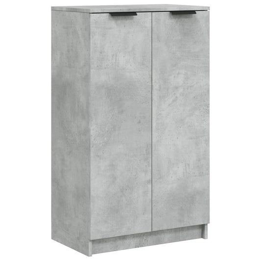 Schoenenkast – Schoenenrek – Schoenenopberger – Halkast – Schoenenbank – Beton Grijs – Compact 59x35x100 cm – Duurzaam Plaatmateriaal