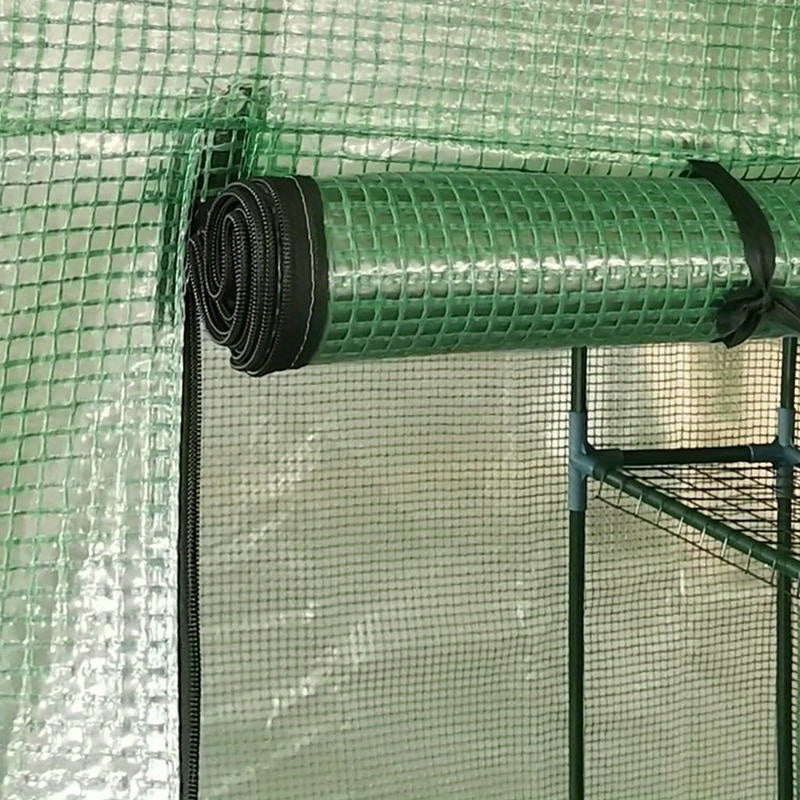 Tuinkas met schappen 143x143x195cm staal, Invernaderos Para Exteriores Grande, Estufas, Estructura Para Invernadero, Invernadero Con Estructura Incluida, Invernadero Para Cultivo, Seedling Greenhouse, Mini Invernadero, Serre
