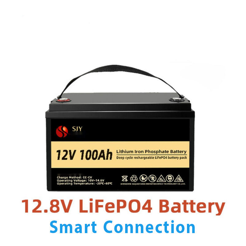 Li-ion Accu – Lithium Batterij – Caravan Accu – Camping Accu – Boot Accu – 12V 100Ah LiFePO4 – Smart Battery Management System
