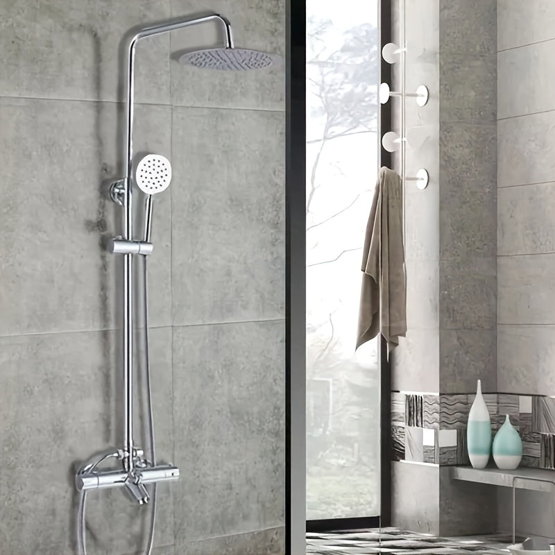 Thermostatische Regendouche – Douchekop – Doucheset – Handdouche – Regenkraan – Messing Chroom – 25,4 cm Diameter – Temperatuurregelaar 20-50℃