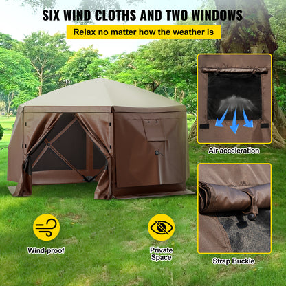 Uitschuifbare Zonwering – Terrasoverkapping – Zonnescherm – Buitenluifel – Zonneschaduw – 13 x 8 ft – Waterafstotend Polyester – Verstelbare Hoek