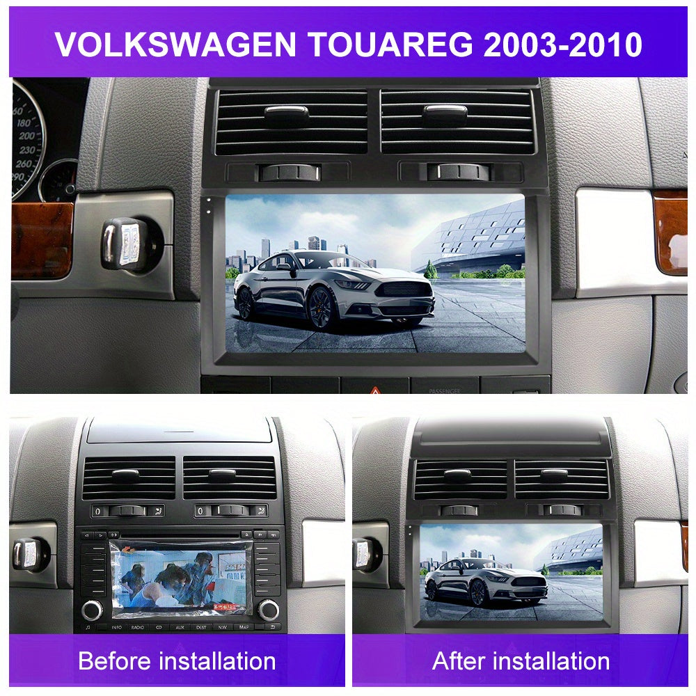 Android 15 Autoradio – Multimedia Radio – Auto Stereo – Navigatiesysteem – Touchscreen Radio – 9 Inch 1280P IPS Scherm – Draadloos CarPlay & Android Auto – AHD Achteruitrijcamera Met Microfoon