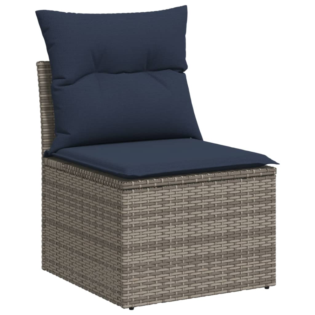 Loungeset Tuin – Loungeset Buiten – Tuinmeubel Set – Loungeset Zonder Tafel – Loungeset Modular – Weerbestendig PE-Rattan – Afneembare Wasbare Kussenhoezen