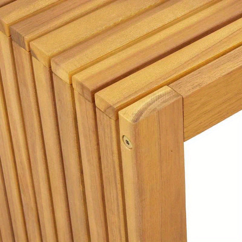 Tuin Coffee table 110x55x35cm solid wood Acacia Removable, suitable for indoor use and suitable for all seasons, Living Room Furniture, Lounge Table, Contemporary Furniture, Stylish Home Accessory, Hardwood Construction, Remo