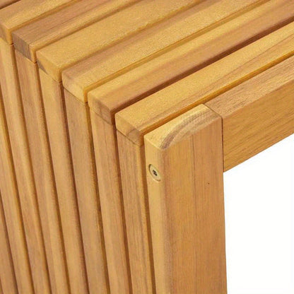 Tuin Coffee table 110x55x35cm solid wood Acacia Removable, suitable for indoor use and suitable for all seasons, Living Room Furniture, Lounge Table, Contemporary Furniture, Stylish Home Accessory, Hardwood Construction, Remo