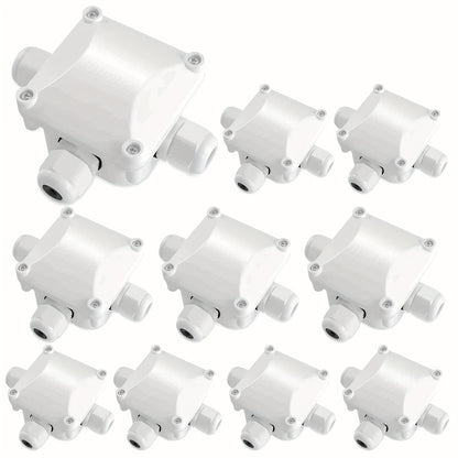 Lasdoos – Kabeldoos – Verdeeldoos – Aansluitdoos – Universele Lasdoos – Set Van 10 – Waterdicht – Kunststof PC
