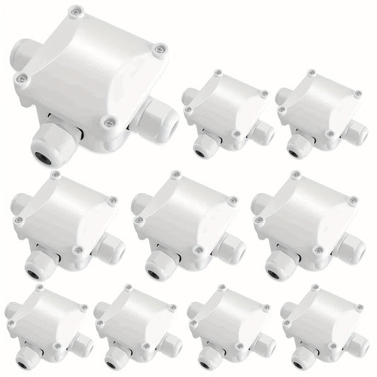 Lasdoos – Kabeldoos – Verdeeldoos – Aansluitdoos – Universele Lasdoos – Set Van 10 – Waterdicht – Kunststof PC