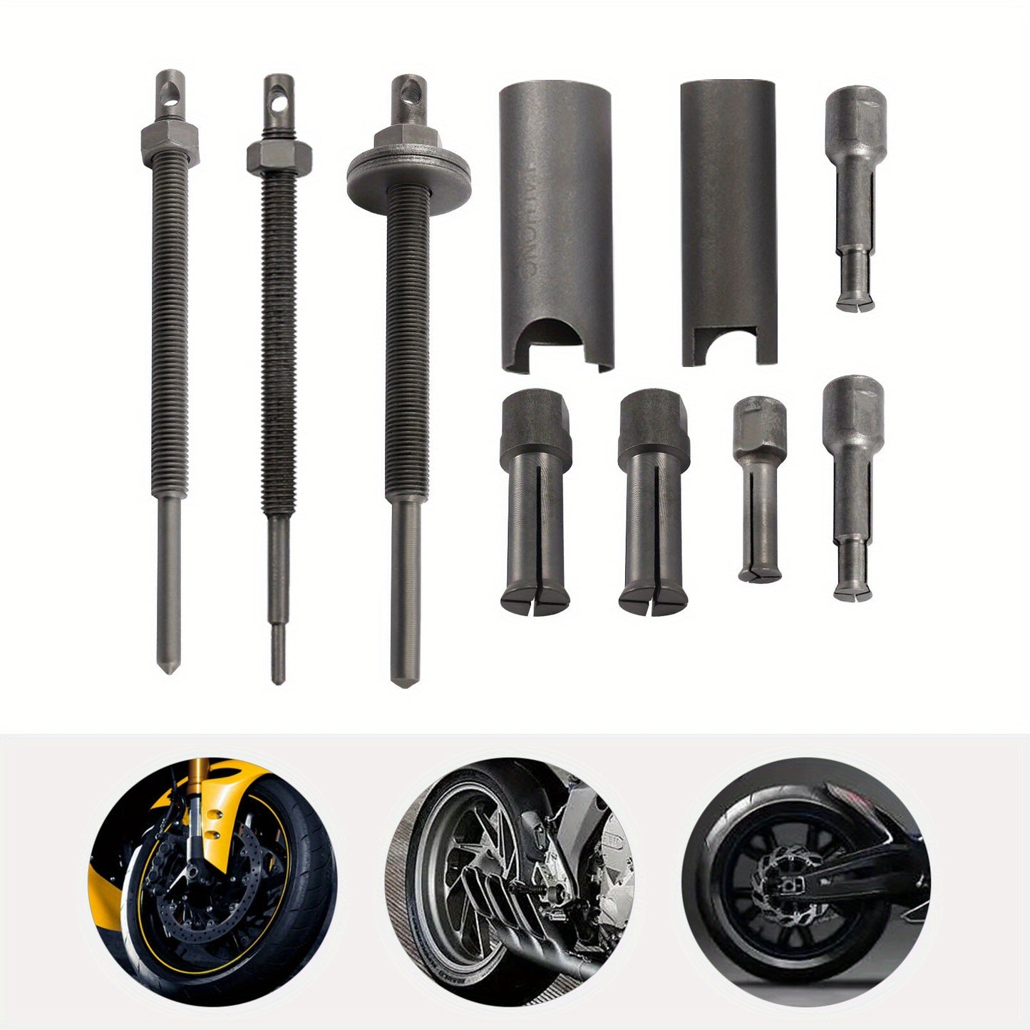 Lagertrekker – Poelietrekker – Bearing Puller – Wiellager Trekker – Binnendiameter 9-30 mm – Gietijzer Stevig & Duurzaam