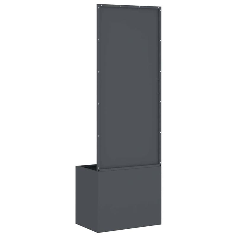 Verticale Plantenbak – Tuinbak – Bloembak – Kruidenbak – Klimplantenkast – Antraciet – Extra Lang 50x140 cm – Duurzaam Koudgewalst Staal