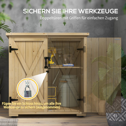 Opbergbox Buiten – Tuinbox – Kussenbox – Tuinkist – Opbergkist – Weerbestendig PVC – Asfalt Hellend Dak – 77,5 x 88 x 90 cm – Donkergrijs