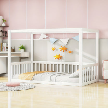 Canopy Bed 90 X 200cm, Bed Frame