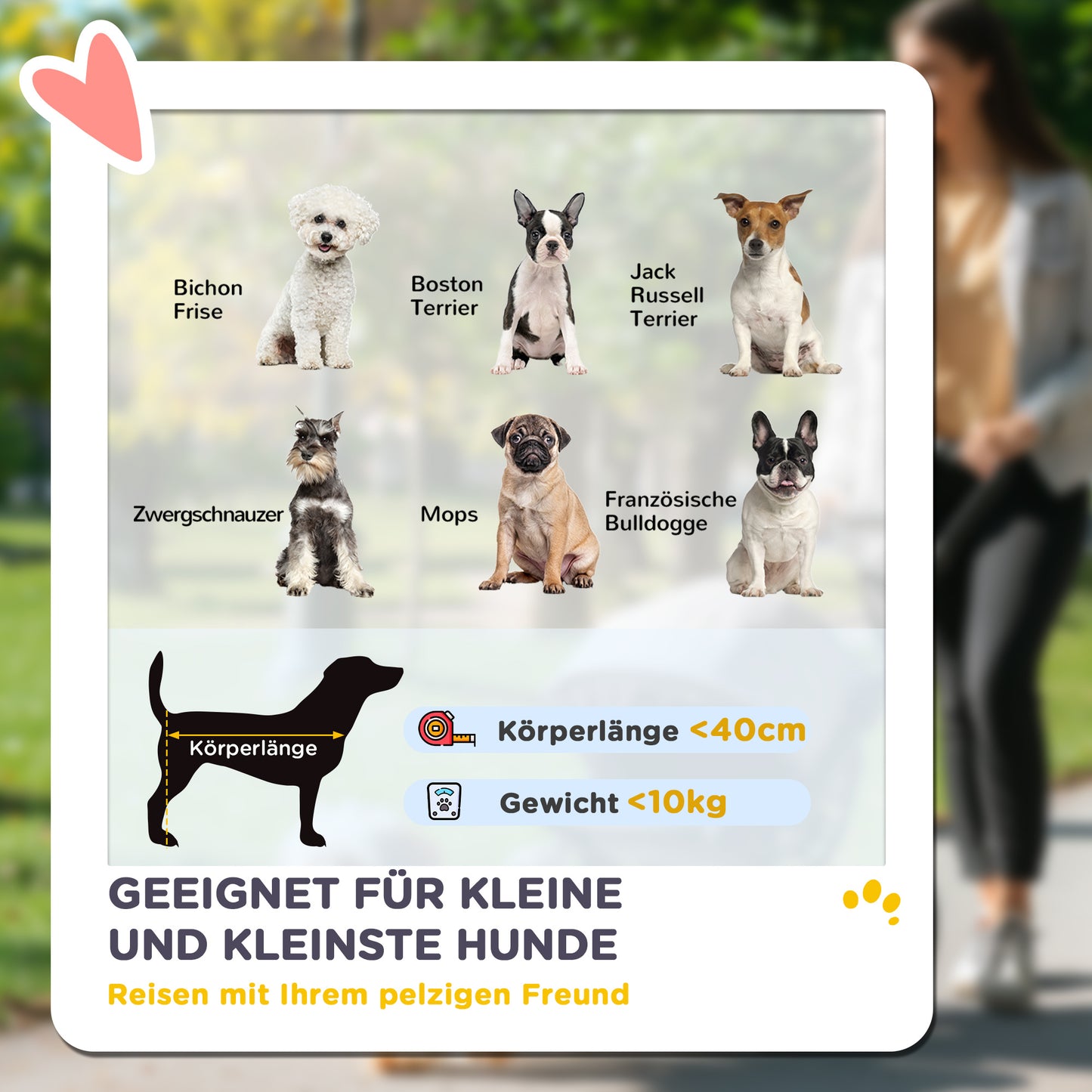 Hondenwagen – Hondenbuggy – Huisdierenbuggy – Wandelwagen – Pet Stroller – Lichtgewicht & Opvouwbaar – Wasbaar Kussen & Mesh Ventilatie – Donkerblauw