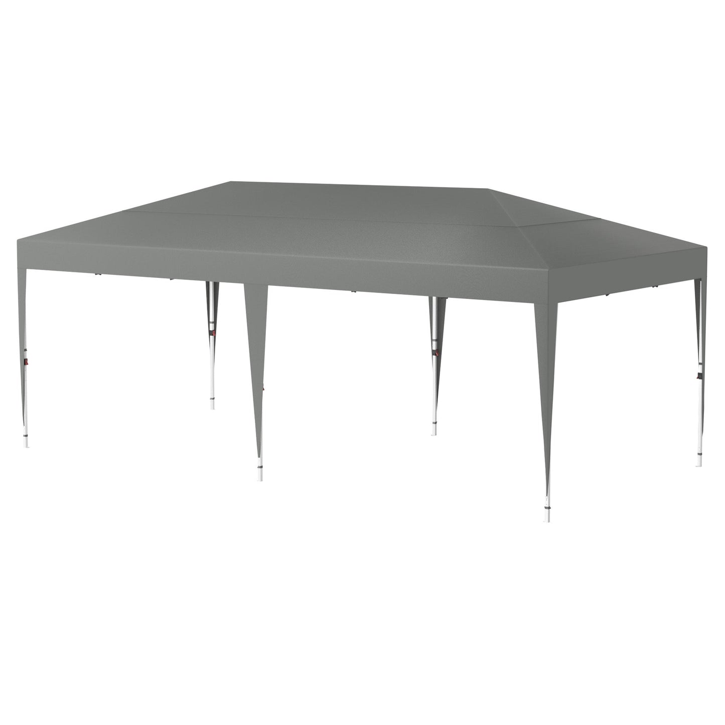 Partytent – Tuinpaviljoen – Feesttent – Paviljoen – Tent – Opvouwbaar – Waterdicht – 6x6 Meter – Gepoedercoat Stalen Frame
