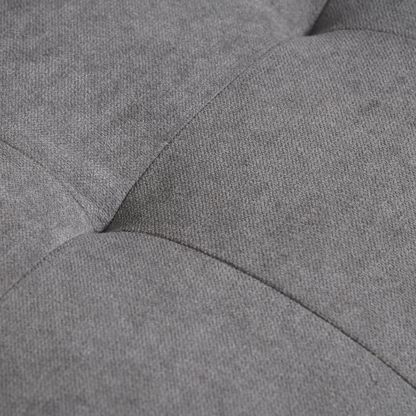2-Zitsbank – Sofa – Loveseat – Zitbank – Bankstel – Grijs – Fluweelachtig Bekleed – Met Opbergruimte