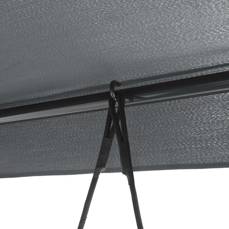 Schommelstoel – Schommelstoel Met Canopy – Tuinschommel – Balkonstoel – Verandaschommel – Stevig Stalen Frame – Comfortabele Afneembare Kussens