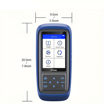 TPMS Programmeertool – Bandenspanning Tester – Sensor Activator – Foutcode Lezer – Reset Tool – Wifi Updates – 3150mAh Batterij – Compact Kleurenscherm