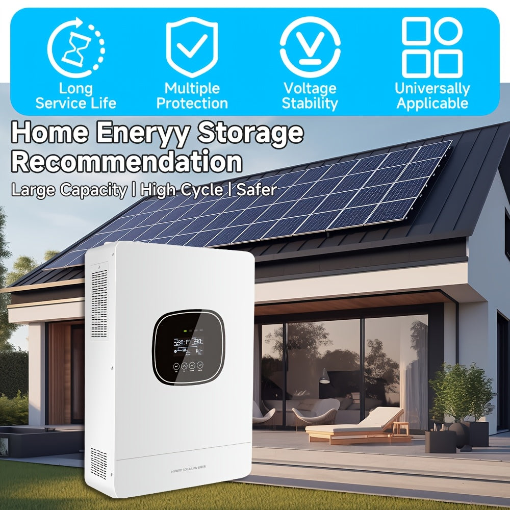 Omvormer – Zonne-omvormer – Spanningsomvormer – Stroomomvormer – Converter – 3600W Max Power – 60A MPPT Laadregelaar