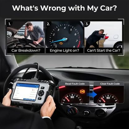 OBD2 Diagnose Scanner – Auto Diagnosetool – Foutcode Lezer – Wi-Fi Scanner – USB Oplaadbaar – Live Data Monitor – Auto VIN Scan