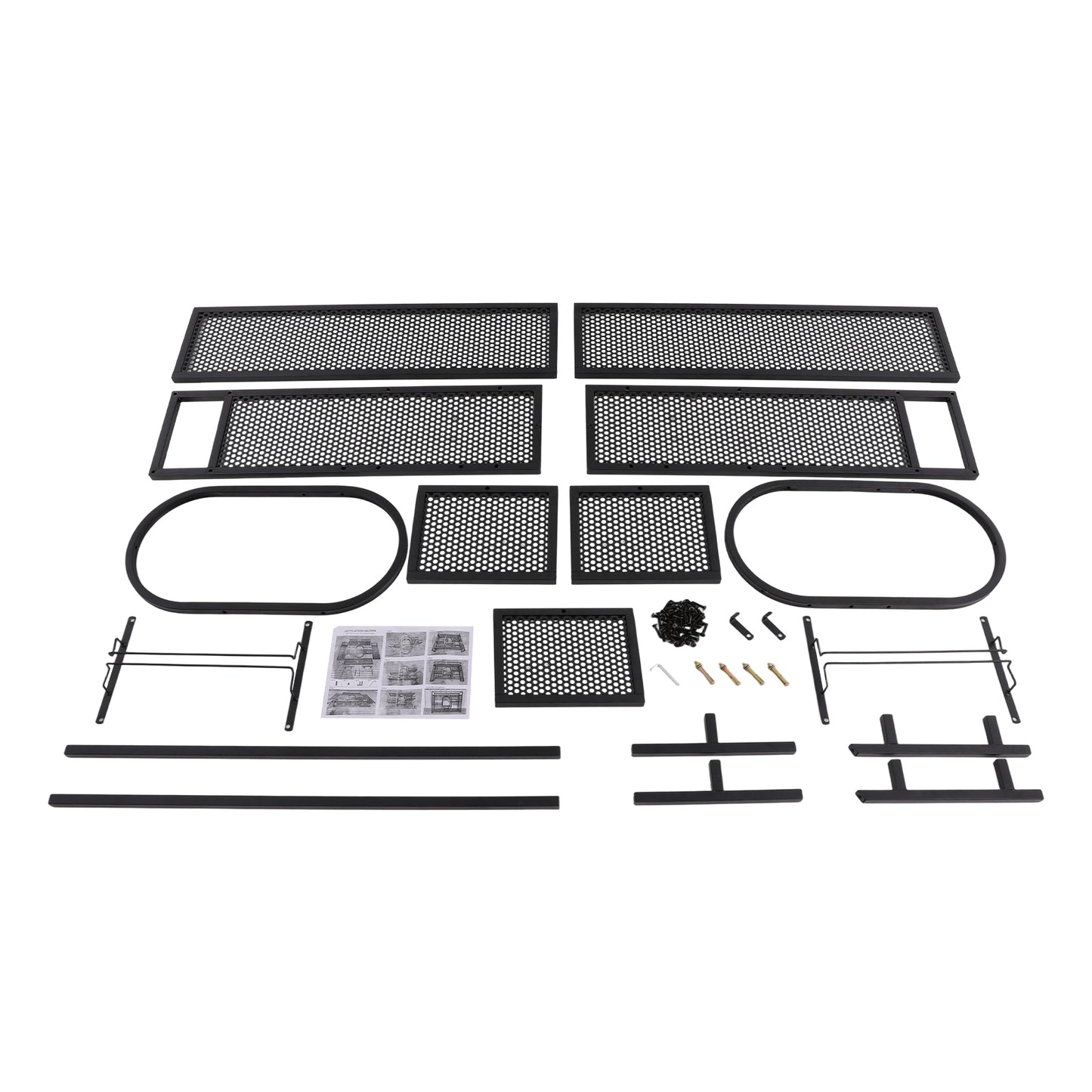 Wijnrek Wandgemonteerd – Wijnkast Wijnhouder Flessenrek Flessenhouder – Industrieel Design – Ruim 3-Niveaus – Stijlvol Geometrisch Patroon – Stabiel IJzer 150 kg Draagvermogen
