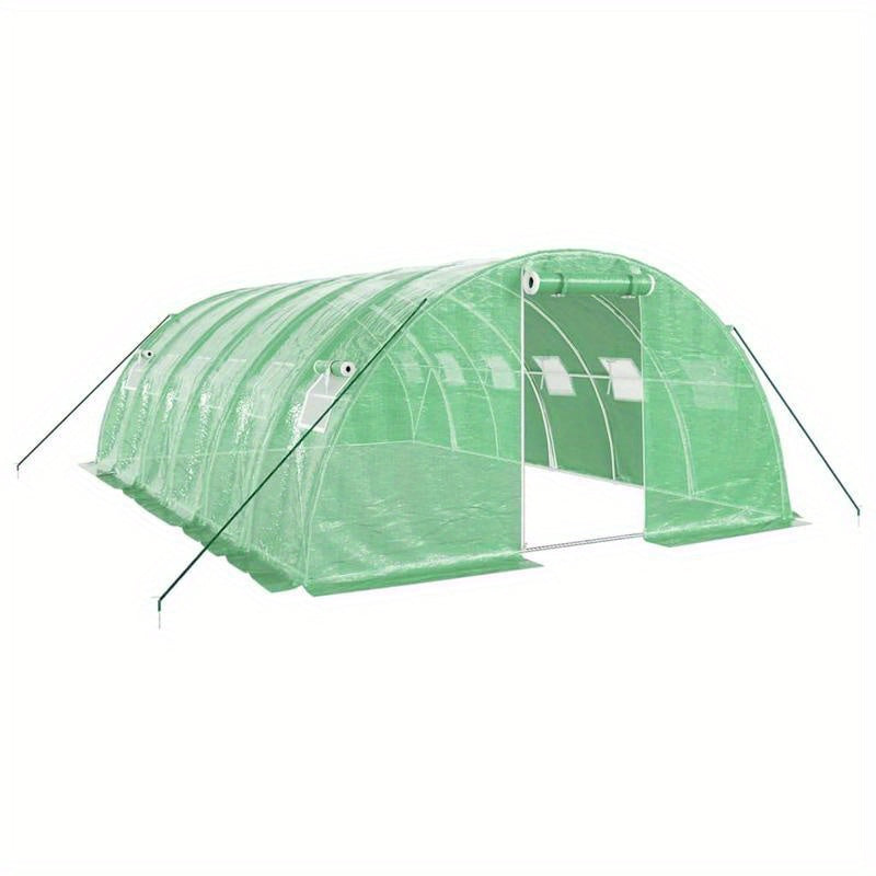 Tuinkas – Kweekkas – Kas – Groentekas – Hobbykas – Stevig Stalen Frame – 24 m² Groen 6x4x2m
