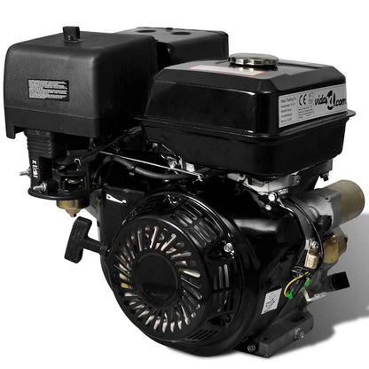 Benzinemotor – Gasmotor – Benzinemotorblok – Verbrandingsmotor – Stationaire Motor – 11 kW Vermogen – Recoil Starter en Geluidsdemper