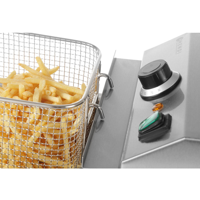 Gastronomic Fryer Mastercook 3.5Kw 230V 8L - Hendi 207208 - QUORE