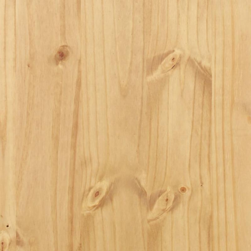 Schoenenkast – Schoenenrek – Schoenenkast – Opbergkast – Schoenenopbergmeubel – Marrone – Massief Vurenhout – 2 Deuren en 3 Lades – Vrijstaand en Stabiel – 86x38,5x108 cm