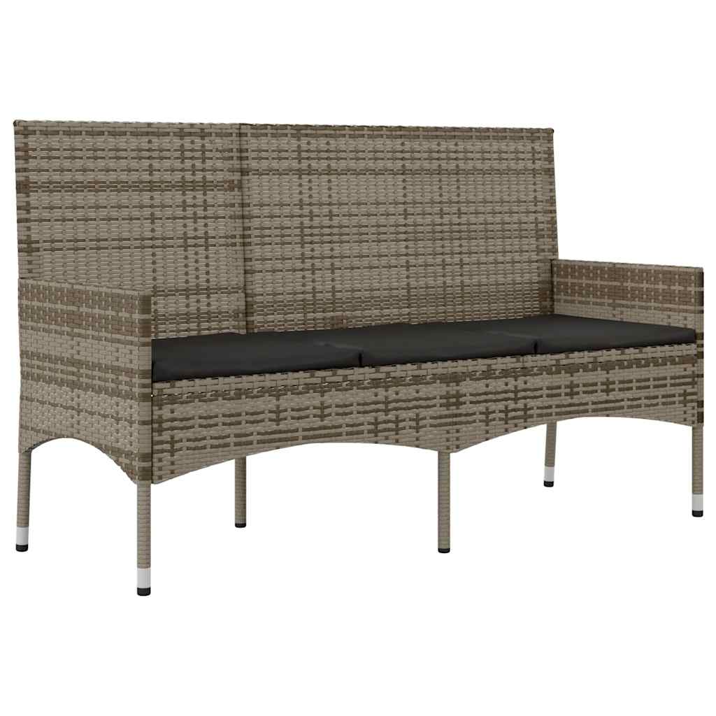 Luxe Loungeset – Loungesets – Tuinset – Outdoor Meubelset – Tuinmeubelen – Weerbestendig Poly Rattan – Comfortabele Afneembare Kussens – Bruin