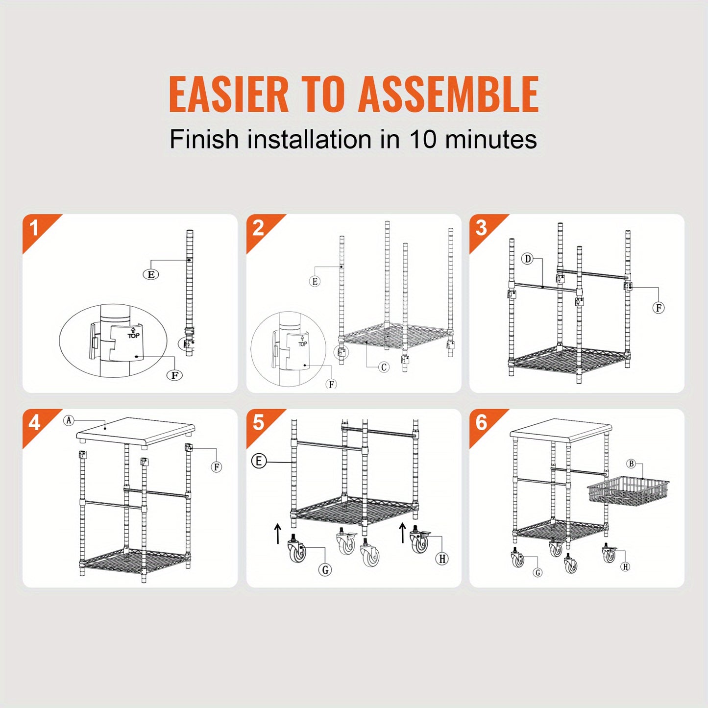 Werkbankklem – Metaalklem – Werkbankklemmen – Stellingklem – Klemhouder – Hoogwaardig Staal – Compact & Stevig – 12,2 kg