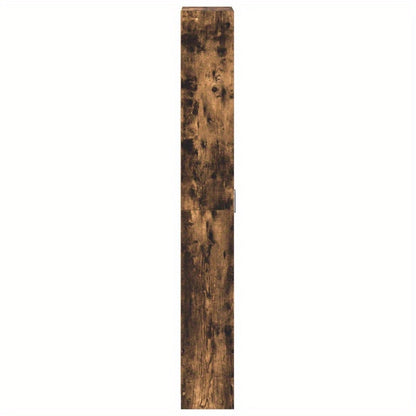 Kledingkast Modern – Garderobekast – Linnenkast – Kasten – Bergkast – Smoked Oak Finish – Ruimtebesparend Ontwerp (55x25x189 cm)