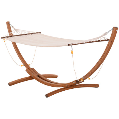 Hangmatstandaard – Hangmatframe – Tuinhangmat – Hangmatsteun – Boomhangoord – Houten Standaard – Weerbestendig – Max 120 kg Belastbaar