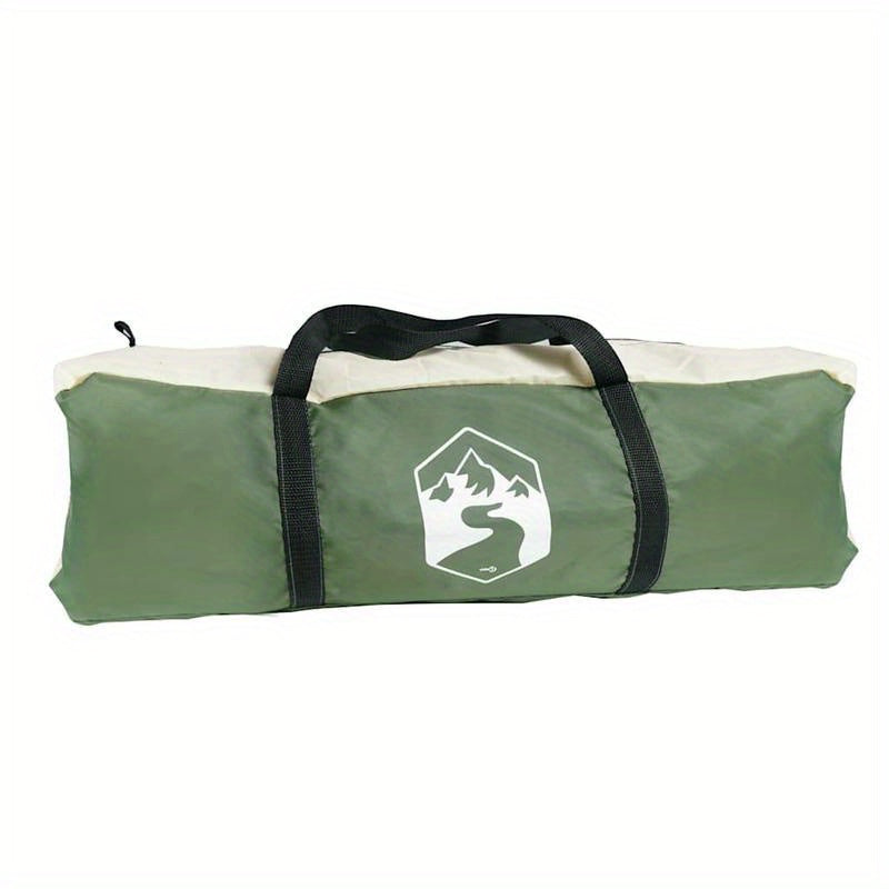 Toilettent – Campingtent – Outdoor Tent – Vistent – Kampeertent – Groen – Waterbestendig PU-PE Materiaal – Stevig Stalen Frame – 4 Personen