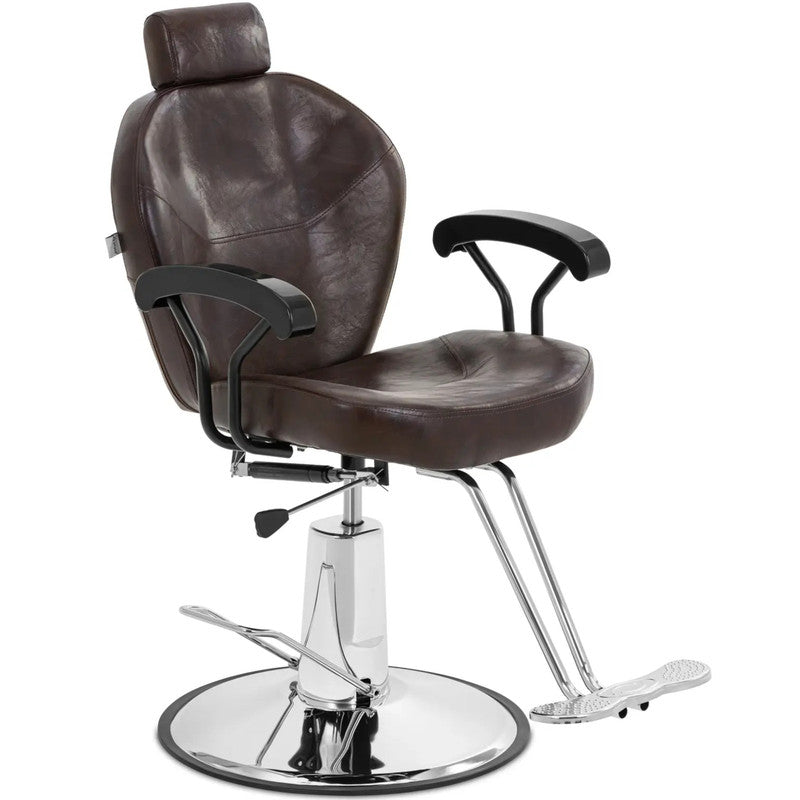 Barber Chair with Headrest And Footrest Physa ILFORD - Bronze - QUORE