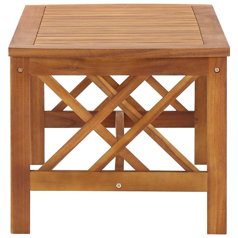 Salontafel – Koffietafel – Tafel – Meubel – Houten Tafel – Massief Acaciahout – 102x50x43 cm – Olieafwerking