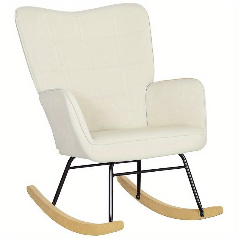 Loungestoel – Relaxstoel – Fauteuil – Draaistoel – Zitstoel – Ergonomisch Ontwerp – Massief Beukenhout Frame