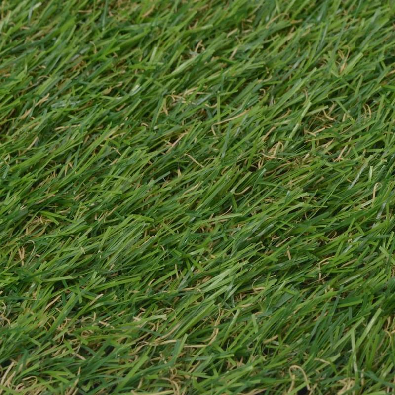 Kunstgras – Synthetisch Gras – Nepgras – Kunstgazon – Grasmat – Verde Variant – 1x15 Meter – 20 mm Hoog