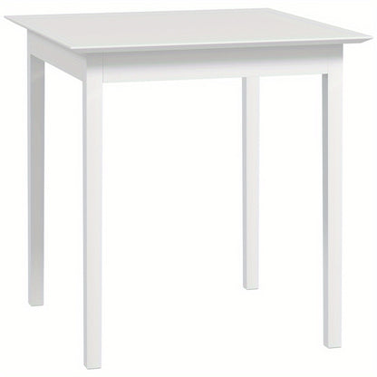 Eettafel – Keukentafel – Tafel – Eetkamertafel – Vierkante tafel – Wit – 75x75x76 cm – Modern Minimalistisch Design