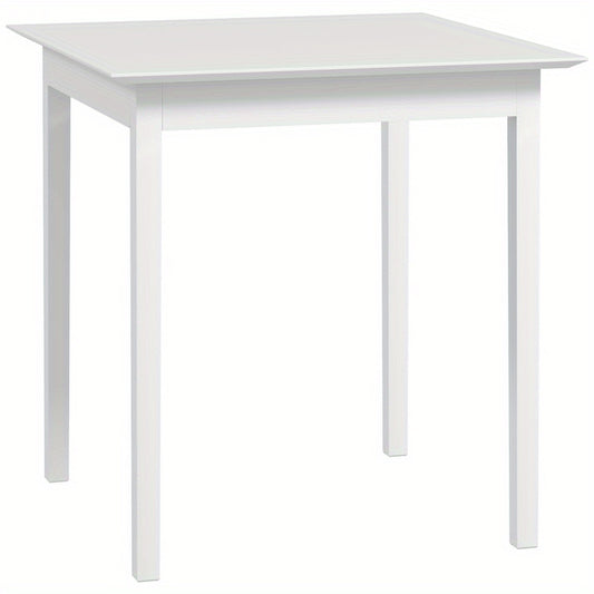 Eettafel – Keukentafel – Tafel – Eetkamertafel – Vierkante tafel – Wit – 75x75x76 cm – Modern Minimalistisch Design