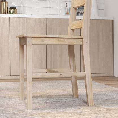 Eethoek – Eettafel Set – Dinerset – Tafel Met Stoelen – Massief Hout – Ruimtebesparend Ontwerp – 118x73 cm Tafel – Comfort Voor 4 Personen