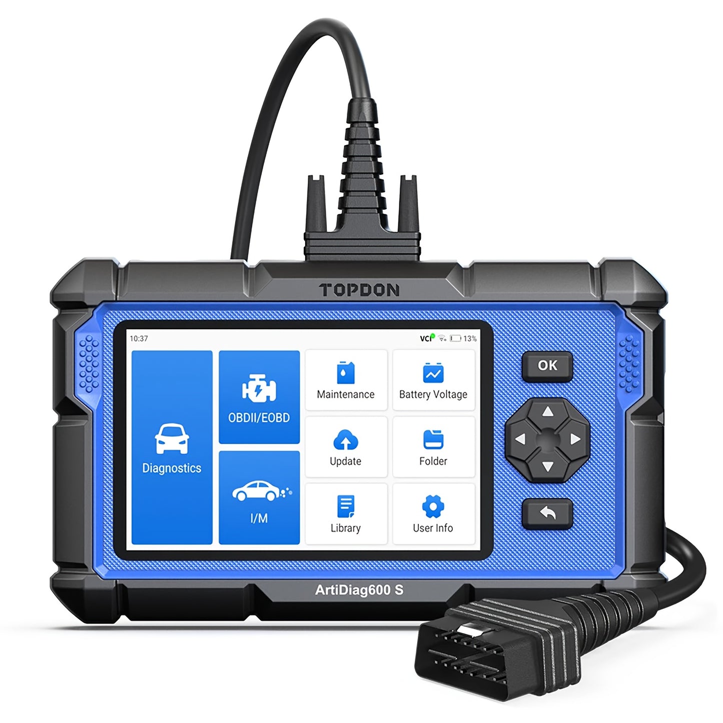 OBD2 Scanner – Auto Diagnosetool – Foutcode Uitlezer – ABS SRS Scanner – Transmissie Scanner – Live Data & Grafieken – Draadloze Wi-Fi Connectie