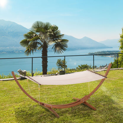 Hangmatstandaard – Hangmatframe – Tuinhangmat – Hangmatsteun – Boomhangoord – Houten Standaard – Weerbestendig – Max 120 kg Belastbaar