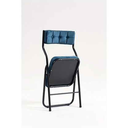 Vouwstoel – Campingstoel – Klapstoel – Kampeerstoel – Tuinstoel – Stalen Frame – Ergonomische Rugleuning & Armleuningen