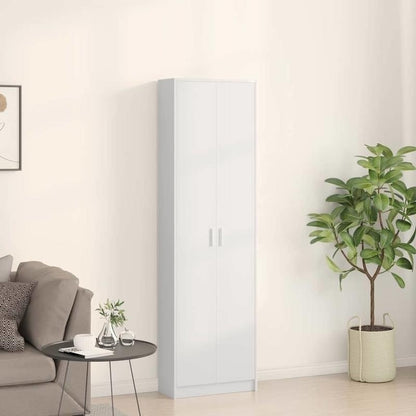 Moderne Witte Kledingkast – Opbergkast – Garderobekast – Kleerkast – Dressoirkast – 3,2+ Kubieke Voet – Duurzaam MDF Hout – Eenvoudige Montage