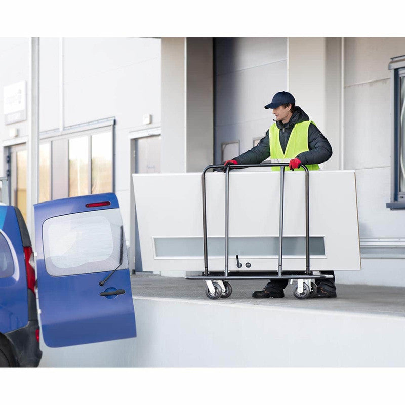 Steigerwagen – Transportkar – Steekwagen – Plateauwagen – Steekkar – Max. Draagkracht 500 kg – Robuust Stalen Frame