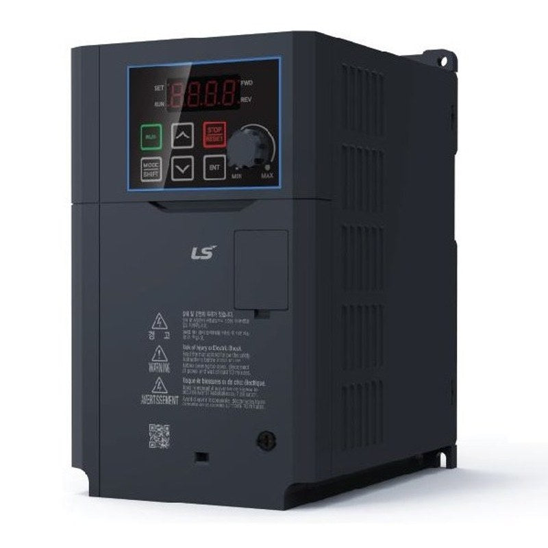 Frequentieomvormer – Frequentieregelaar – VFD – Motorbesturing – Toerentalregelaar – 0,4 kW Vermogen – Eenvoudige DIN-Rail Montage