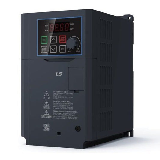 Frequentieomvormer – Frequentieregelaar – VFD – Motorbesturing – Toerentalregelaar – 0,4 kW Vermogen – Eenvoudige DIN-Rail Montage